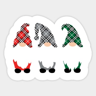 Christmas Gnome Family IV Sticker